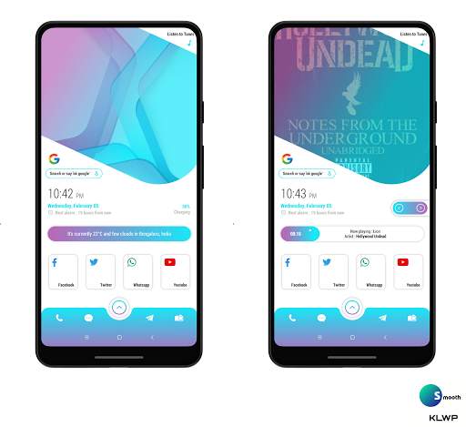 Smooth for KLWP screenshot 4