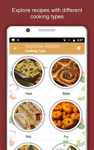 Appetizers, Snacks & Starters Food Recipes Offline screenshot 12