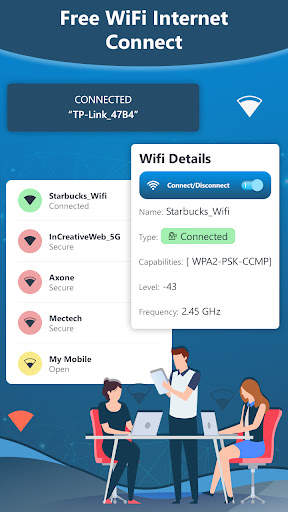 Find WiFi Connect to Internet screenshot 1