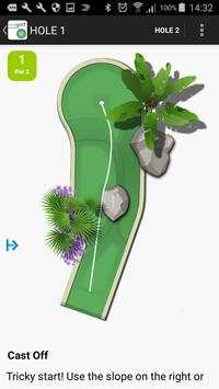 Mini Golf App Demo स्क्रीनशॉट 4