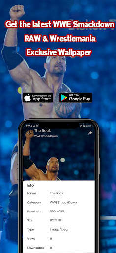 WWE SmackDown & RAW Wallpaper स्क्रीनशॉट 2