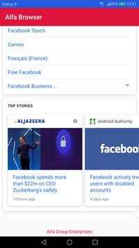 Alfa Browser screenshot 8