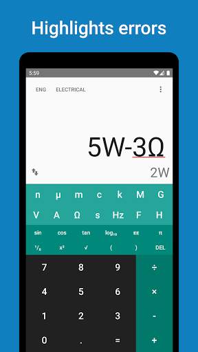 Digits: Scientific & Engineering Calculator скриншот 3