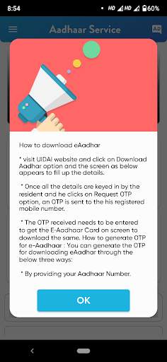 Aadhar Card – Check Aadhar Card Status Online screenshot 3