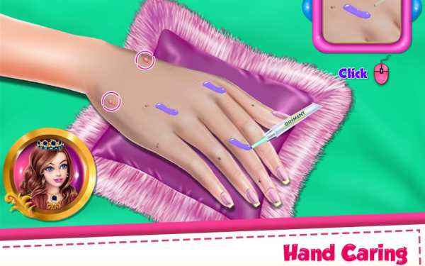 Princess Nail Caring 3 تصوير الشاشة
