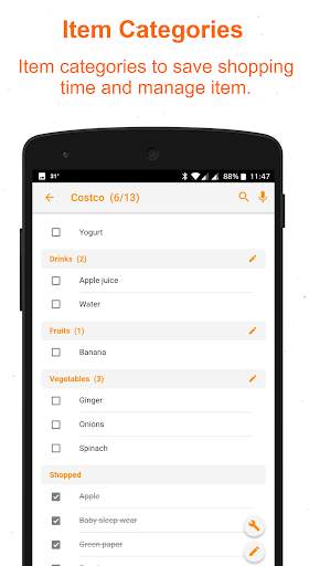 Simple Shopping List - voice input screenshot 2
