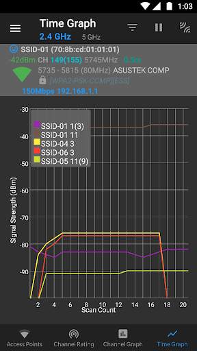 WiFi Analyzer (open-source) screenshot 6
