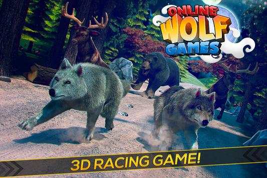 Online Wolf Games For Free screenshot 1