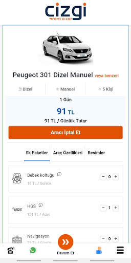 Cizgi Rent A Car - Rental Car screenshot 5