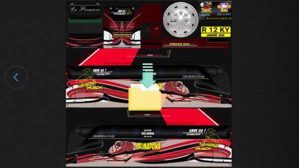 Livery SHD Sempati Star screenshot 3