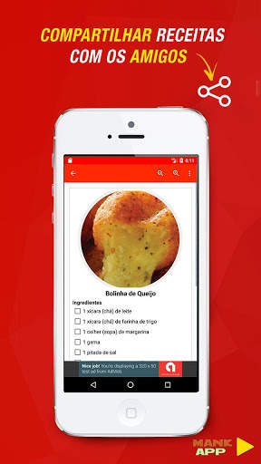 Receitas de Salgados screenshot 4