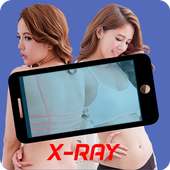 Girl Xray Cloth Scanner Prank icon