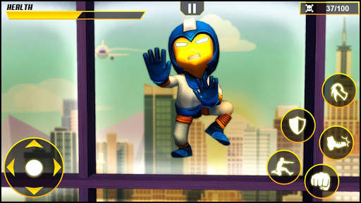 Beast Iron Rope Hero - Monster Stickman Hero Games screenshot 4