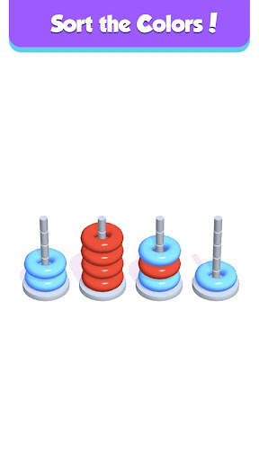 Hoop Stack - Color Puzzle Game screenshot 2