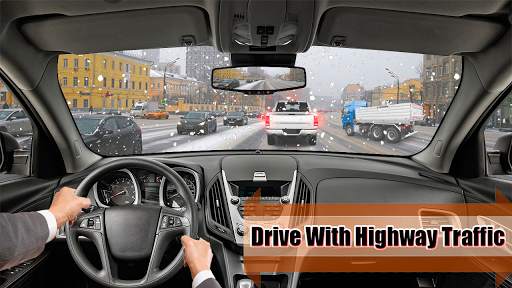 Racing Car in Heavy Traffic 3d screenshot 1