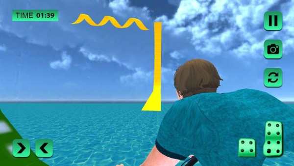 Bmx Cycle Rider Rooftop Freestyle Stunts Racing 3D screenshot 3