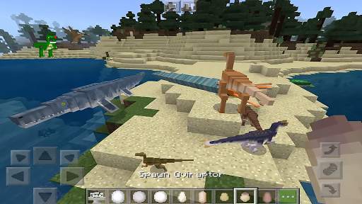 Jurassic Craft Mod for MC Pocket Edition screenshot 4