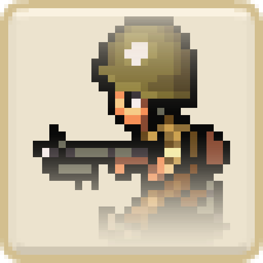Little Hero : pixel art shooter offline game icon