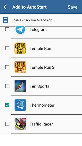AutoStart App Manager screenshot 2