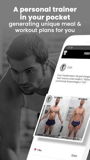 MY PERSONAL TRAINER - Workout & Meal Planner screenshot 1