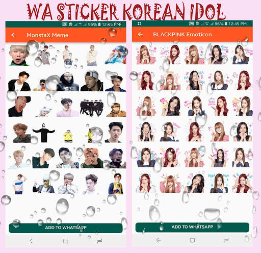 WAStickerApps Korean KPOP Lover WA Sticker screenshot 7