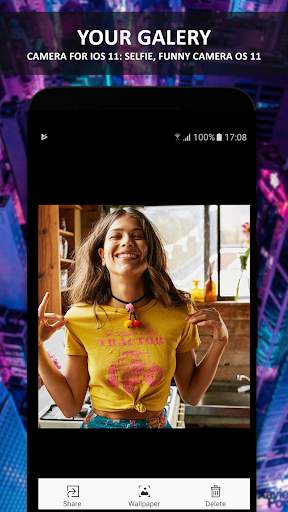 Camera for IOS 11: Selfie, Funny Camera OS 11 screenshot 3