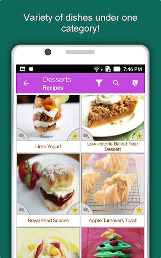 1400  Dessert Recipes Offline screenshot 10