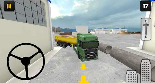 Truck Simulator 3D: Sand Transport screenshot 1