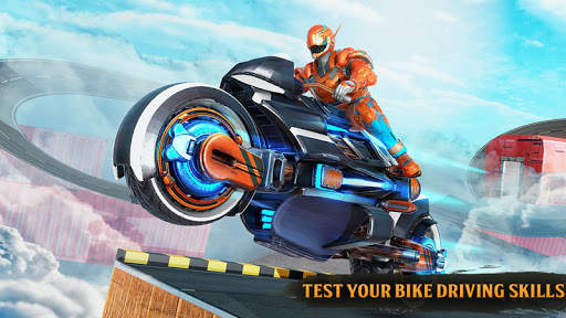Impossible Bike Stunts Racing – Robot Bike Games screenshot 4