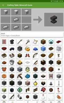 Crafting Table Minecraft Guide screenshot 8