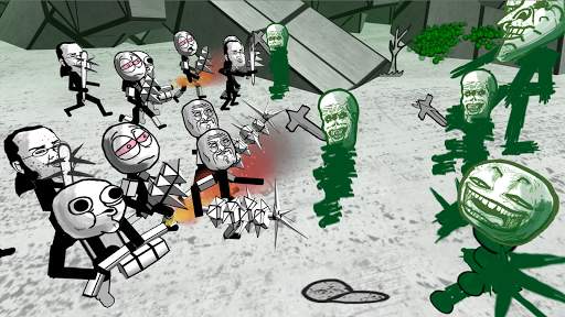 Zombie Meme Battle Simulator screenshot 2