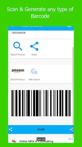 QR Reader - Barcode Scanner screenshot 6