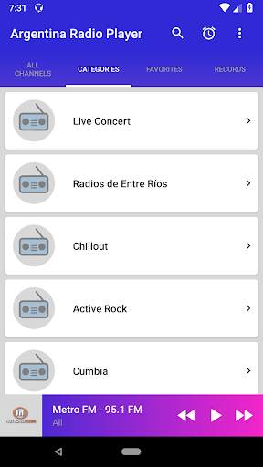 Argentina Radio Player screenshot 3