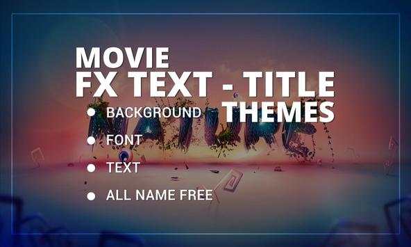 Movie FX Text - Title Themes screenshot 4