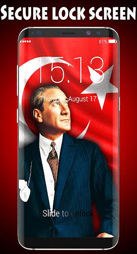 Ataturk Lock Screen Wallpapers screenshot 1