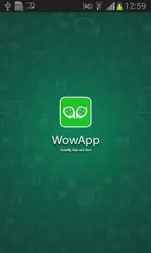 WowApp screenshot 1