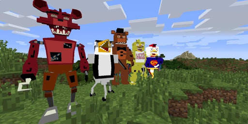 Mods FNAF for Minecraft PE screenshot 2