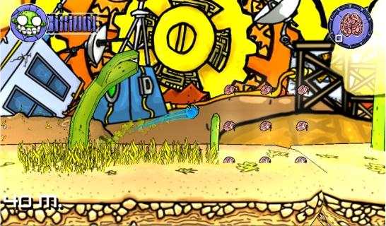 Zombie's Ball Lite screenshot 1