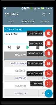 SQL Mini - SQLite Editor screenshot 12