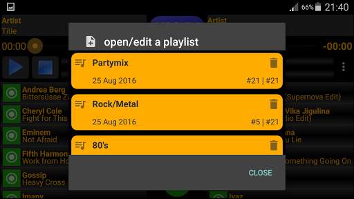 MP3-DJ the MP3 Player screenshot 5