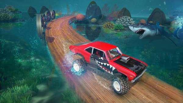 Mad Monster Truck Ramp Challenge screenshot 3