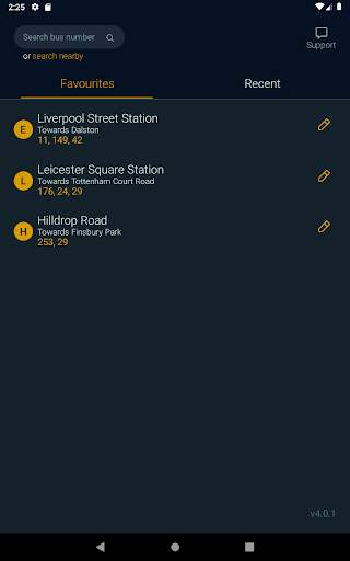 BusDue: Live London bus arrival time screenshot 9