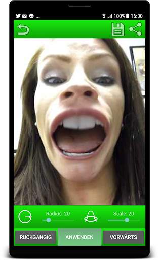 Face Warp Funny Grimace Maker screenshot 3