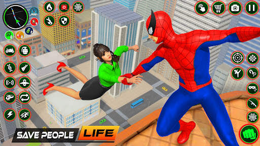 Spider Rope SuperHero Gangster screenshot 3