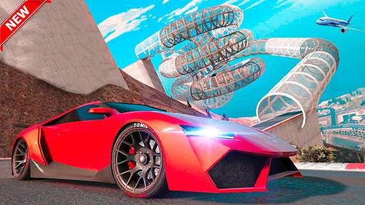Mega Ramp Car Racing & Stunts : Impossible Track screenshot 5