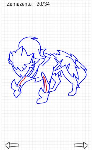 Learn to Draw Pokemon Sword Shield скриншот 3