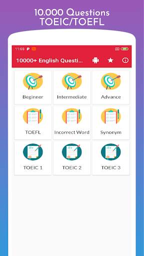 10000  Questions TOEIC | TOEFL скриншот 1