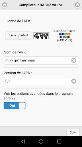 Compilateur BASIC! screenshot 4