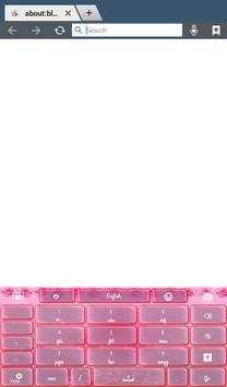 Pink Flower Keyboard скриншот 14