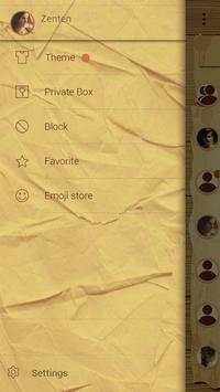FREE - GO SMS LETTERS THEME screenshot 4